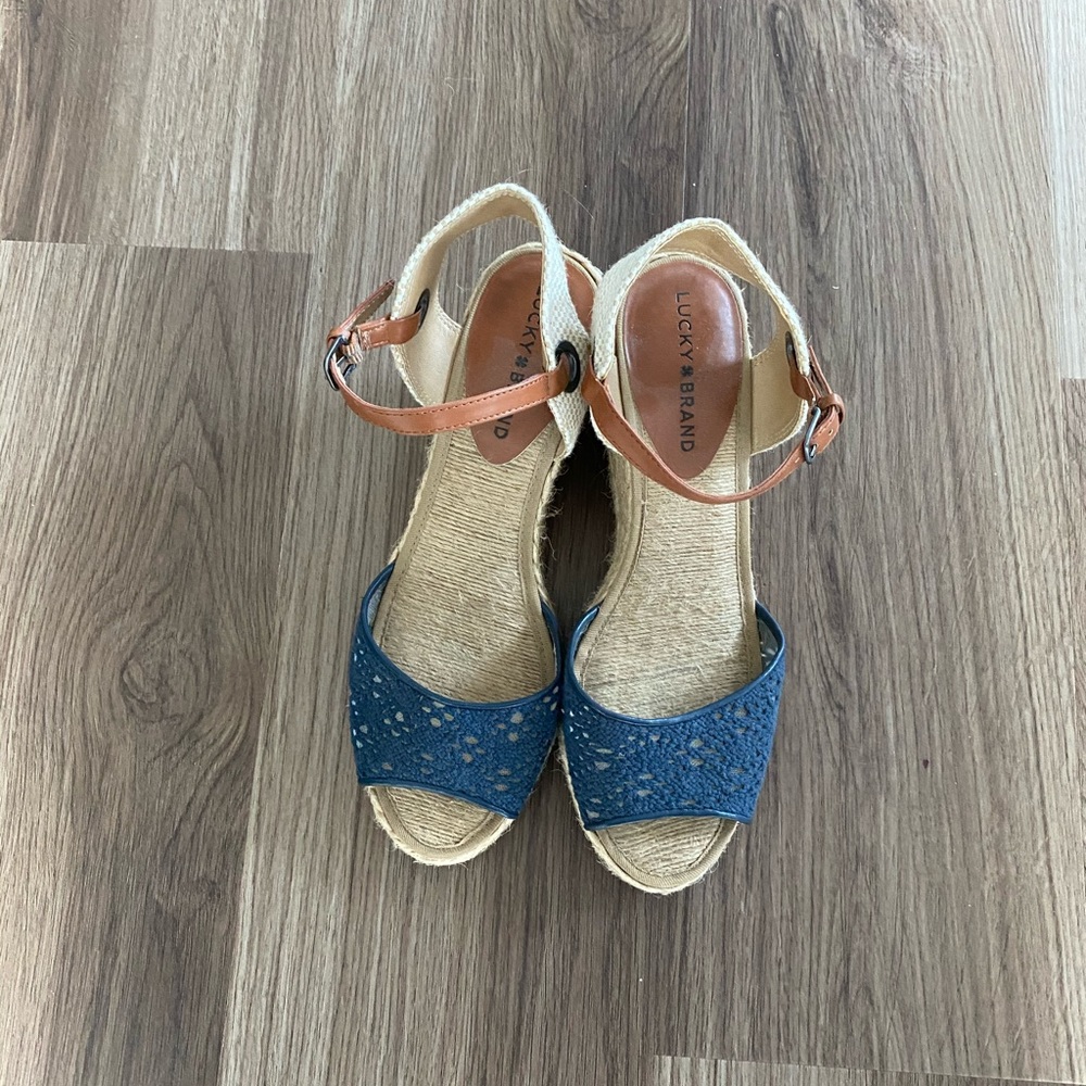 Lucky brand wedges!